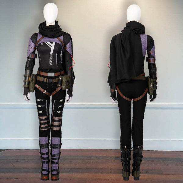 Cosplay Costume Halloween Battle Outfit Wraith Apex Legends Season 8