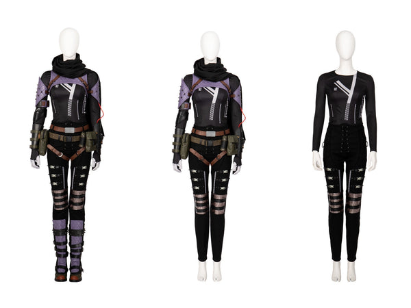 Cosplay Costume Halloween Battle Outfit Wraith Apex Legends Season 8