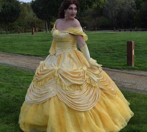 Yellow Belle Dress Belle Cosplay Costume