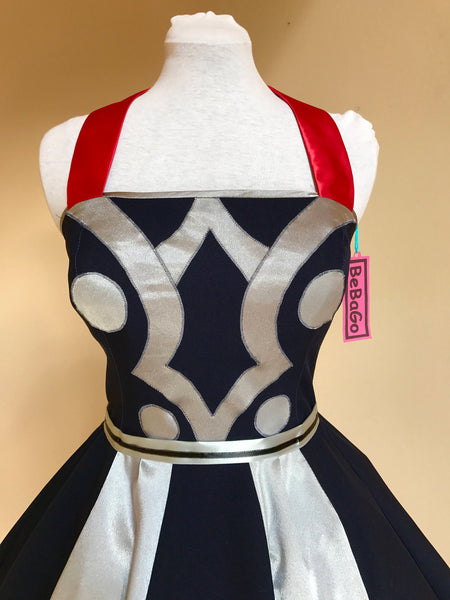 Armor Lady Dress Cosplay costume,