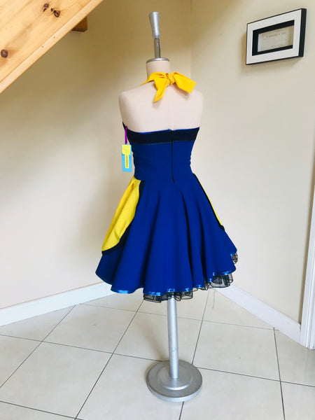 Blue Fish Dress Blue Fish Cosplay Costume