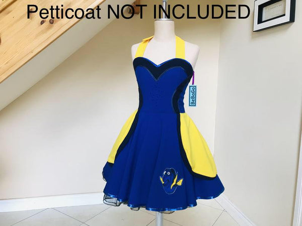 Blue Fish Dress Blue Fish Cosplay Costume