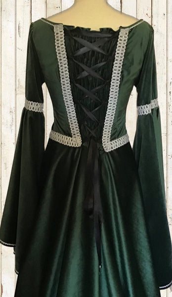 Princess cosplay vesper star grv costume larp historical dress castle dress fantasy dress forest elf sylvan elf