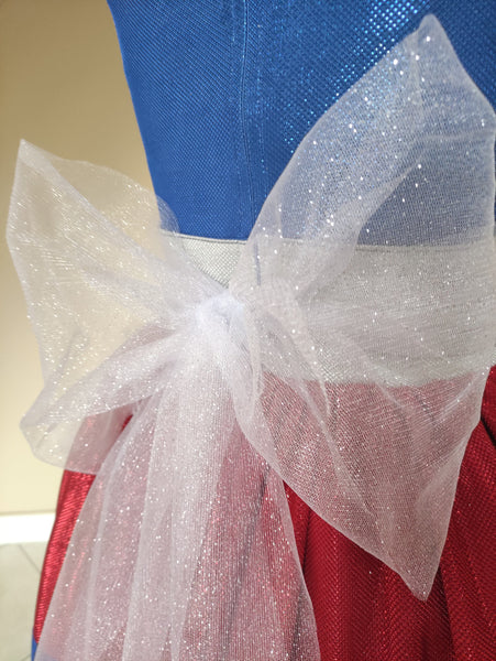 Patriotic dress 4th of July costume,Pageant Cosplay Costume