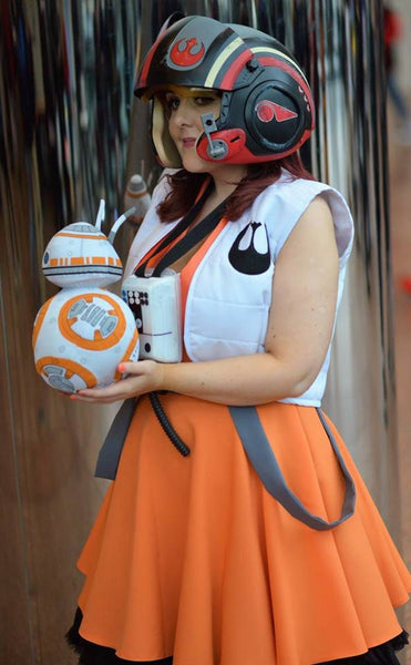 Pilot Dress Cosplay Pilot Costume