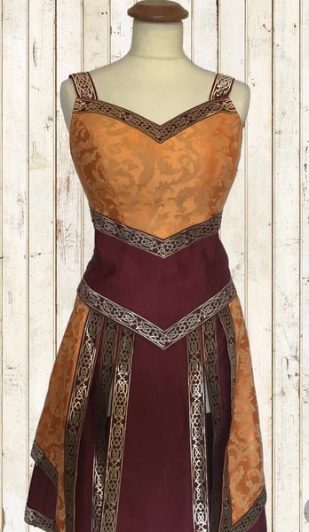 Fantasy warrior larp dress in different colors