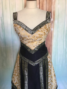 Larp dress in different colors fantasy warrior