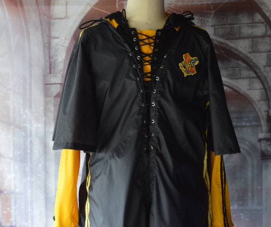 Handmade harry Potter customer order robe and Pocket Hoodie Diggory Cedric