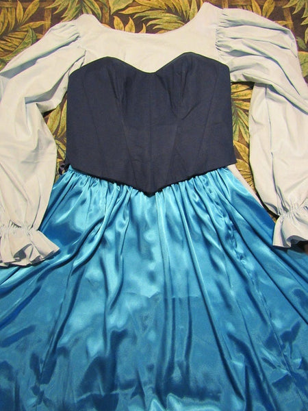 Little Mermaid Costume Gown Land Dress Skirt Corset for Teens Adults 3 Pc Ariel Princess Cosplay