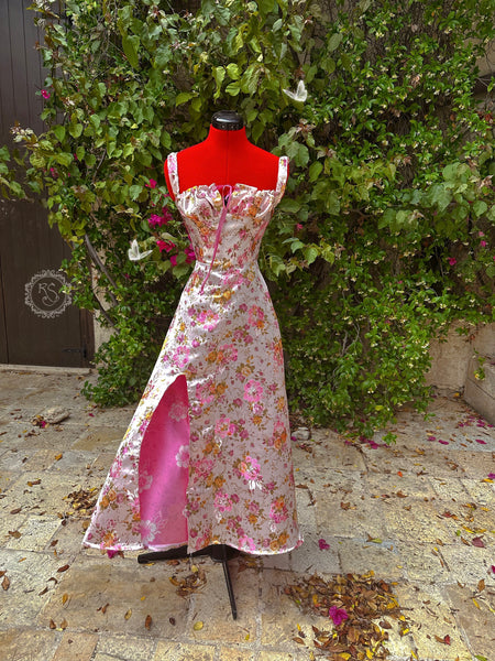 Romantic Dress Picnic Dress Elegant Princess Fairytopia Tailor Made Dress Gift For Girlfriend COTTAGECORE DRESS FLORAL Fairy Dress