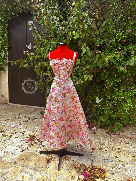 Romantic Dress Picnic Dress Elegant Princess Fairytopia Tailor Made Dress Gift For Girlfriend COTTAGECORE DRESS FLORAL Fairy Dress