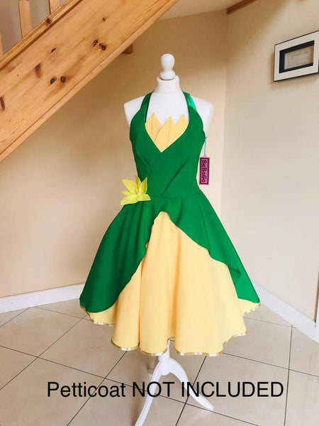 Princess Costume Tiana Cosplay Dress Cosplay Costume