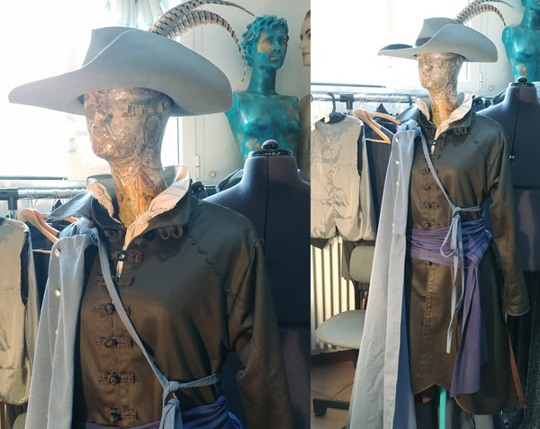 Musketeers larp renaissance men's costume set MADE TO ORDER 6 piece costumes