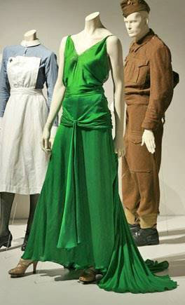 Handmade Satin Dress Romantic Evening Satin Hand Applied Beads Dress ATONEMENT GREEN DRESS silk green dress