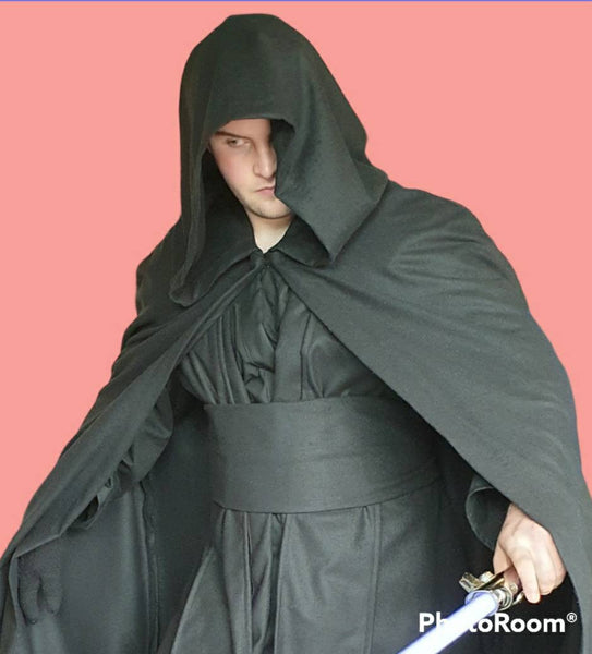 All sizes and various colours worldwide shipping sith cosplayers Full jedi robe set star wars cosplayers medieval costume