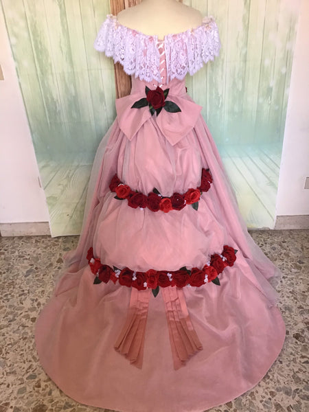 Christine cosplay nineteenth century dress historical ball dress alternative wedding dress the phantom of the opera cosplay victorian costume
