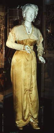 Delightful Dress Velvet dress Titanic dress Belle Epoque Edwardian Dress ROSE DEWITT BUKATER yellow dress titanic strolling dress