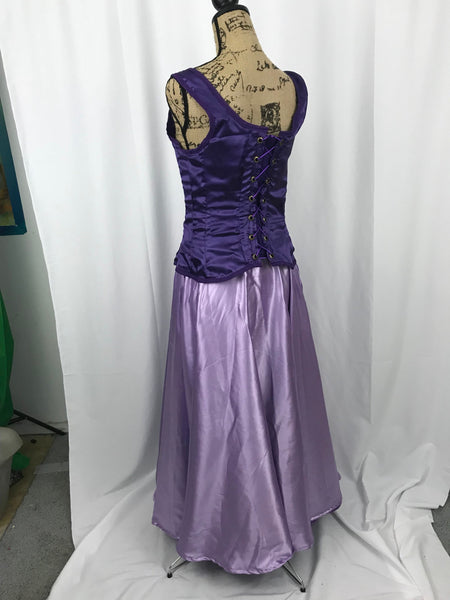 Cosplay or Costume Dress Purple Witch