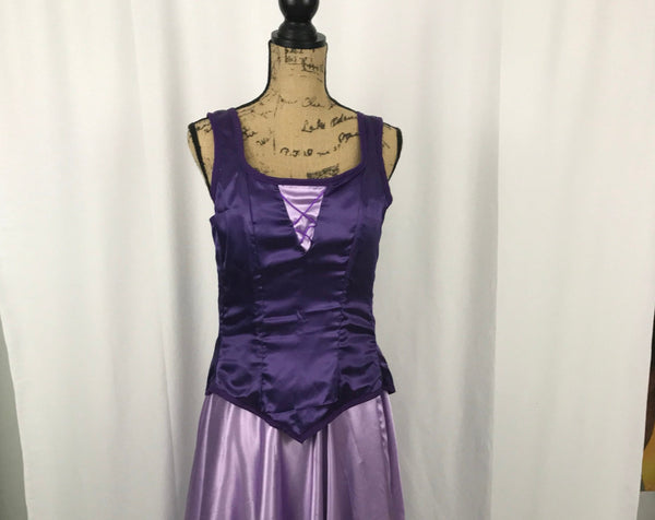 Cosplay or Costume Dress Purple Witch