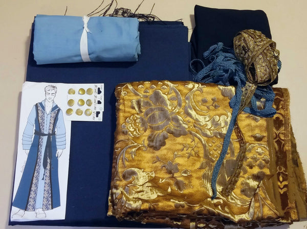 Mage costume set Wiccan sorcerer MADE TO ORDER wizard dress