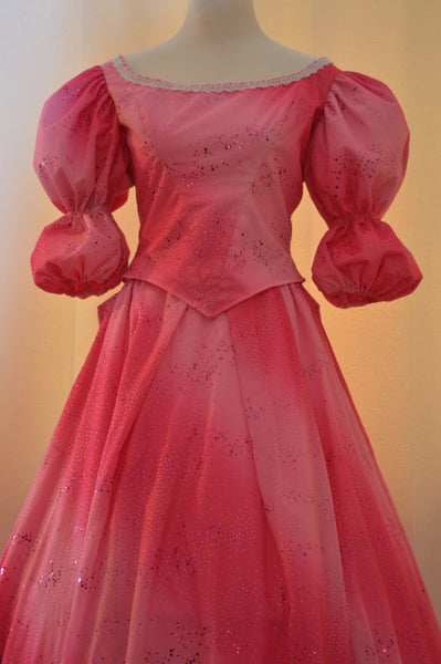 Victorian Princess Debutante Lady Wedding Sleeping Beauty ready to ship woman Dress