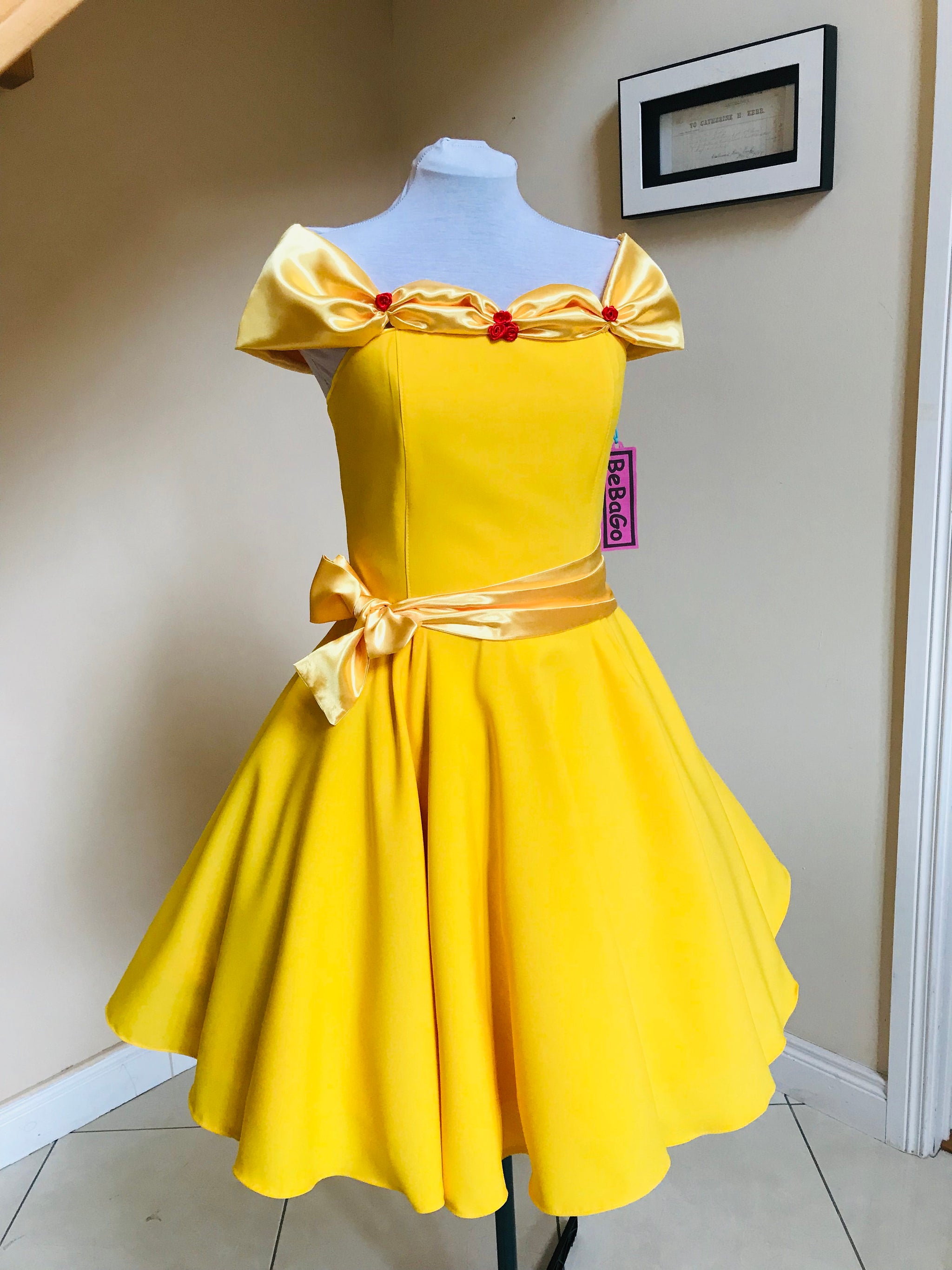 Yellow Belle dress Princess cosplay dress – Cosplayrr