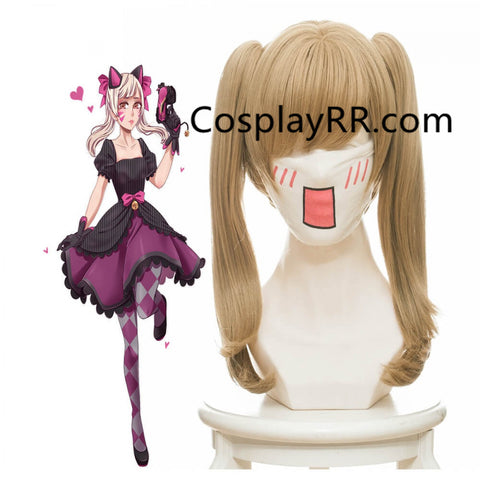 Overwatch Black Cat DVA Hana Song Cosplay Wig