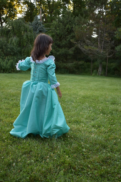 18th Century Girl's Eliza Schuyler Gown Eliza Hamilton Gown