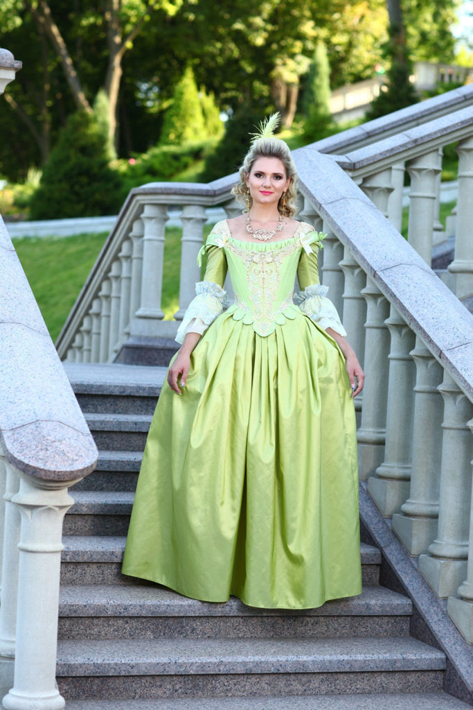 18th Century Marie Antoinette Dress Gown Cosplay Costume Cosplayrr