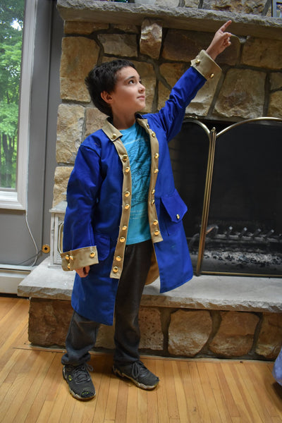 18th Century Military Reenactment Costume Hamilton George Washington Jacket
