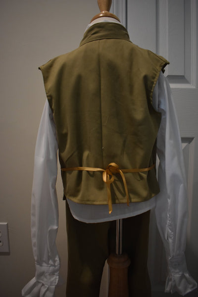 18th Century Military Reenactment Costume Hamilton George Washington Jacket