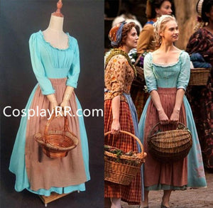 Movie New Cinderella Maid Costume Cinderella Dress for Sale