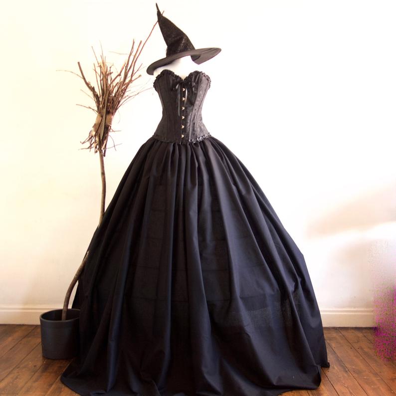 Wizard of Oz Evil wicked Witch Momba Costume Adults for Women with Hat
