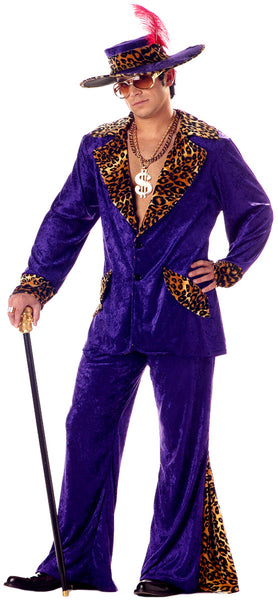 80s Pimp costume outfit for men adults