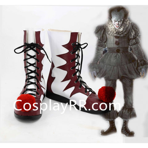 IT Pennywise The Clown Shoes Cosplay Boots for Cheap
