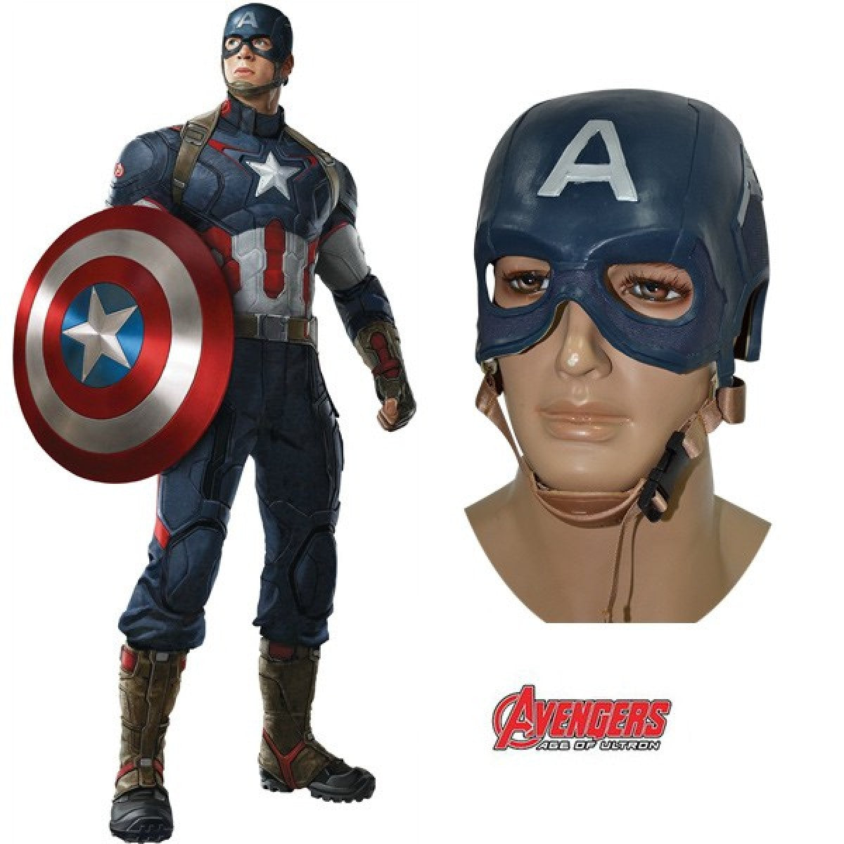 Captain America Mask Steven Cosplay Helmet