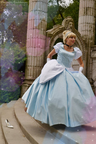 Adult Cinderella Costumes for Women Cinderella Halloween Dress