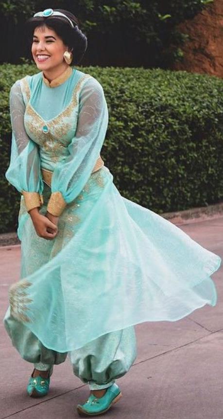 adult princess jasmine dress Adults Princess Jasmine Costume for Women Jasmine Outfit from Aladdin –  Cosplayrr