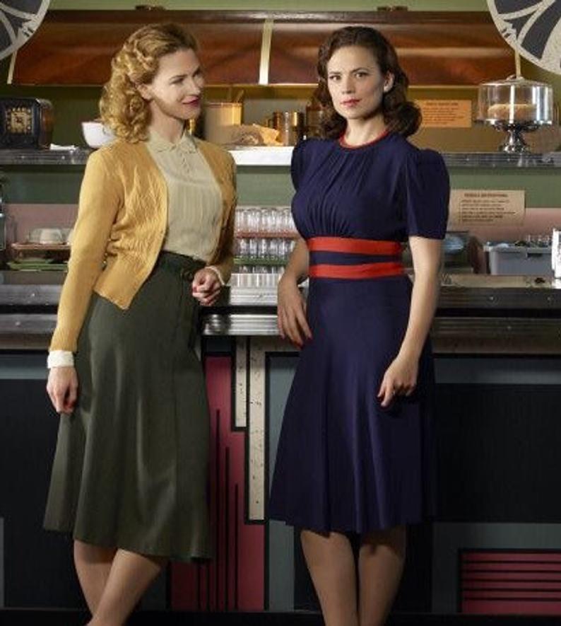 Agent Carter Swing Dress Agent Carter Outfits Cosplay Costume