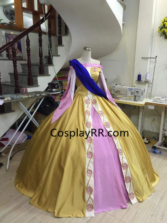 Anastasia Yellow Dress Anastasia Costume for Adults Plus Size Cosplayrr Anastasia Yellow Dress Anastasia Costume for Adults Plus Size Cosplayrr