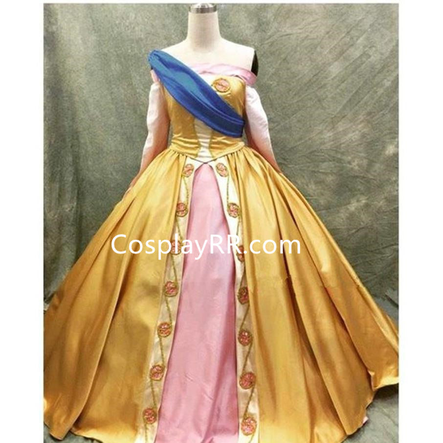 Anastasia Yellow Dress Anastasia Costume for Adults Plus Size