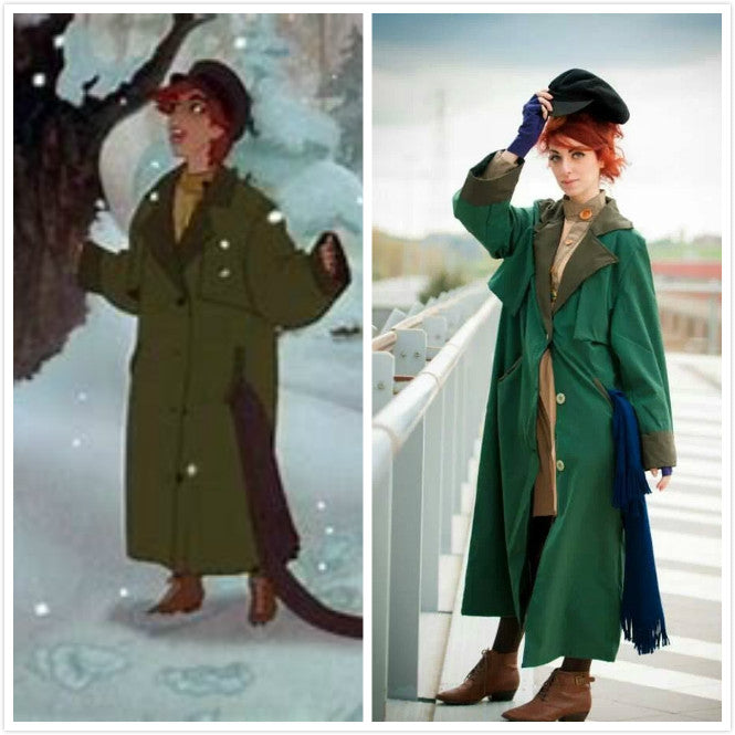 Anastasia Anya orphanage costume female for adult