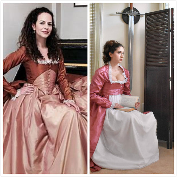 Angelica Schuyler Costume, Angelica Schuyler Church Gown Dress