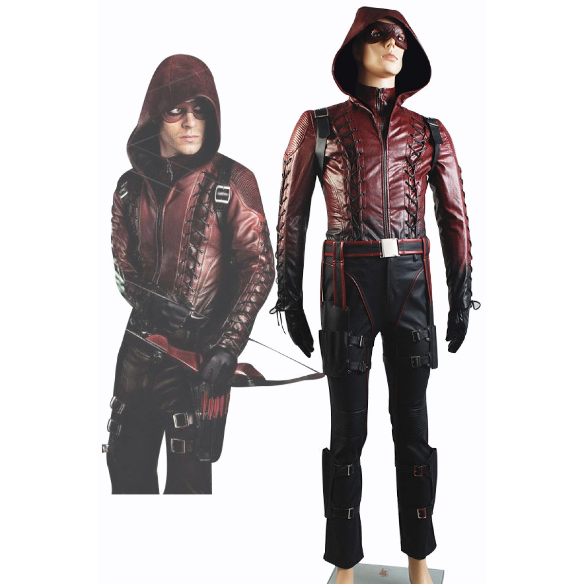 Arrow Season 3 Red Arrow Roy Harper Arsenal Red Costume