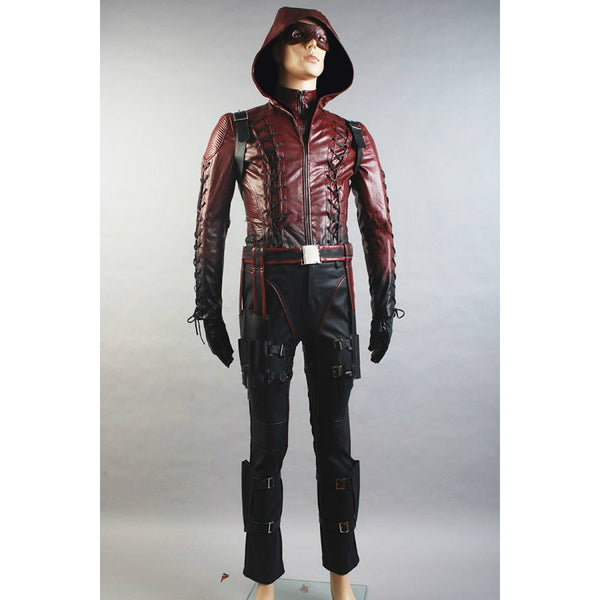Arrow Season 3 Red Arrow Roy Harper Arsenal Red Costume