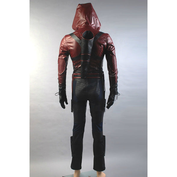 Arrow Season 3 Red Arrow Roy Harper Arsenal Red Costume
