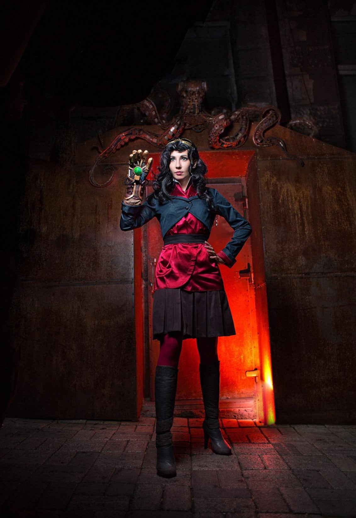 Asami Sato Avatar Legend of Korra Costume Halloween Female Costume