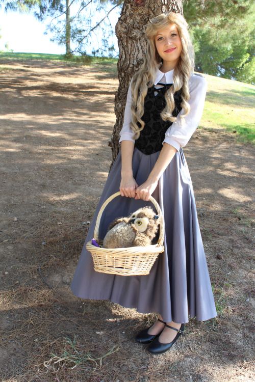 sleeping beauty grey dress Kingdom Hearts Aurora Grey Dress Sleeping Beauty Princess Aurora Dress Briar Rose Dress Cosplay