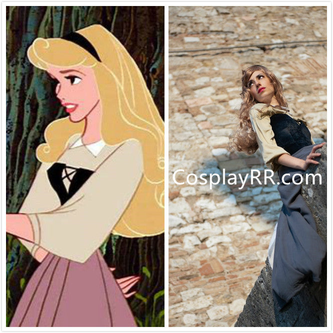 Briar Rose dress corset costume plus size
