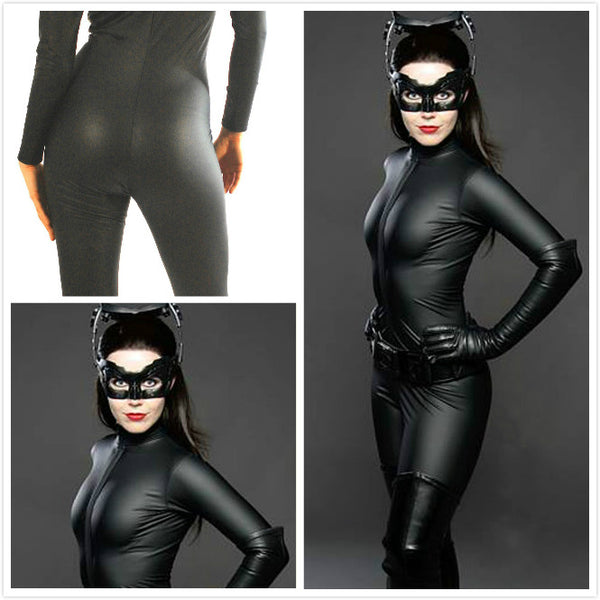 Catwoman Catsuit Costume for Adult Plus Size